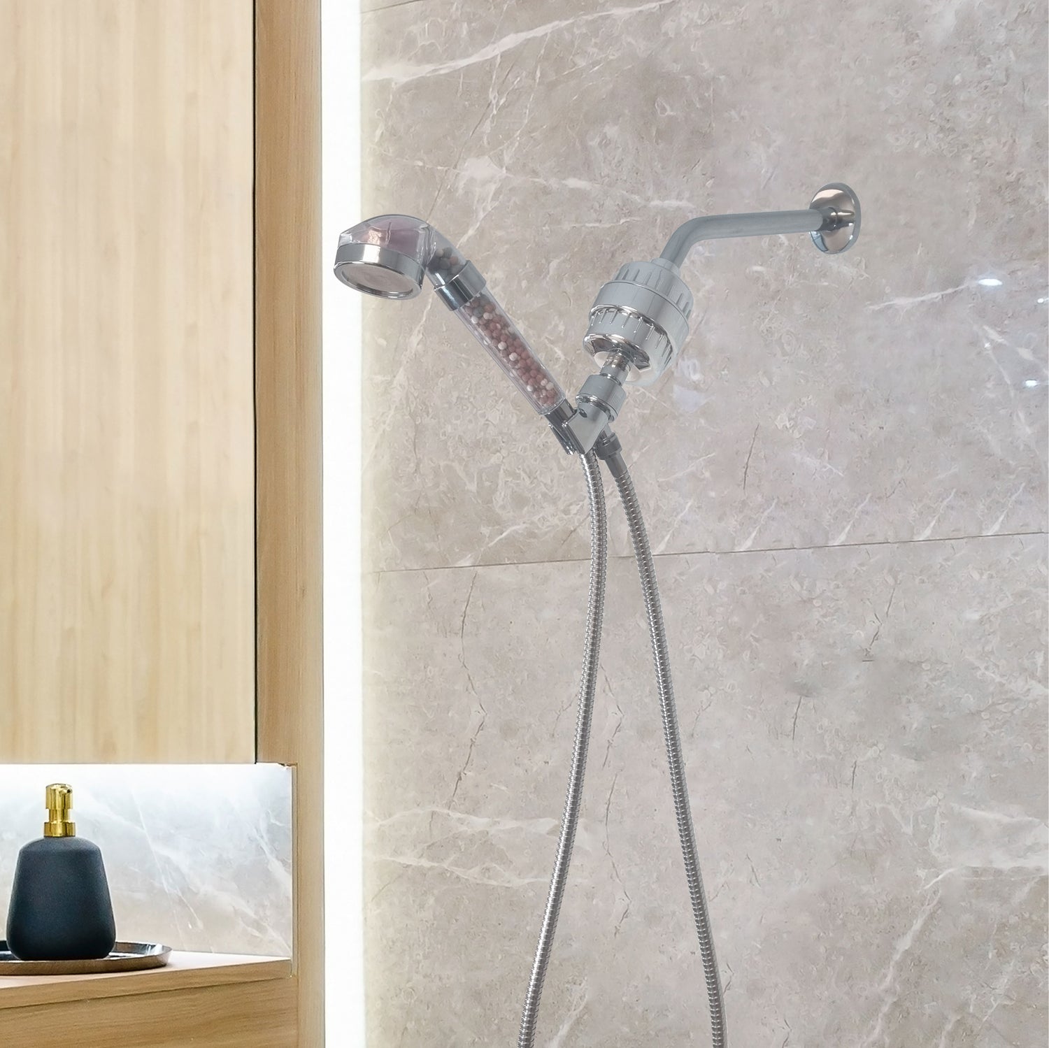 Mineralstream ™ LED -ioninen suihkupää