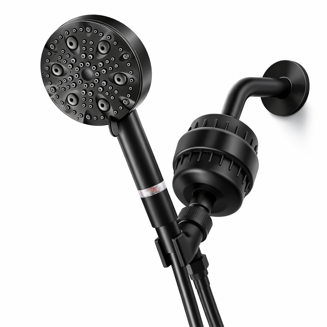 Luxe 9 Mode Showerhead täydellinen suihkusarja