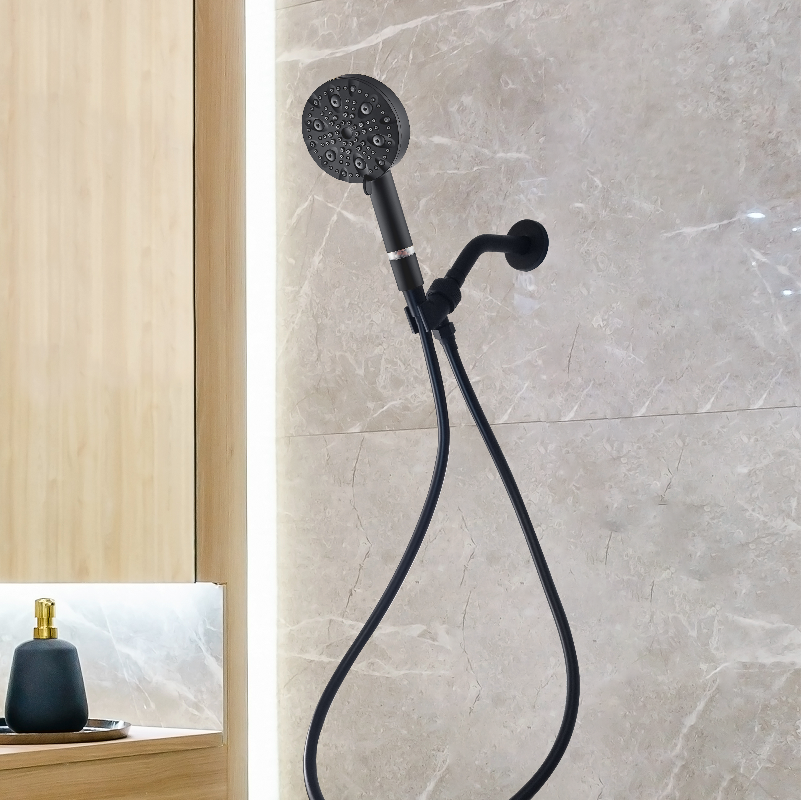 MineralStream Luxe 9 -tilan korkeapaineinen suihkupää (suodatettu)