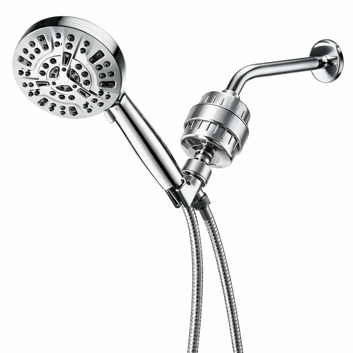 Luxe 10 Mode Showerhead täydellinen suihkusarja