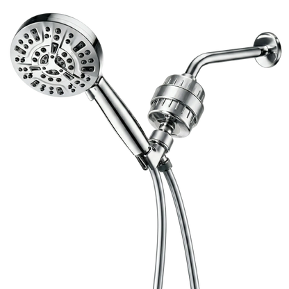 MineralStream Luxe 10 Mode High Pressure Shower Head (Filtered)