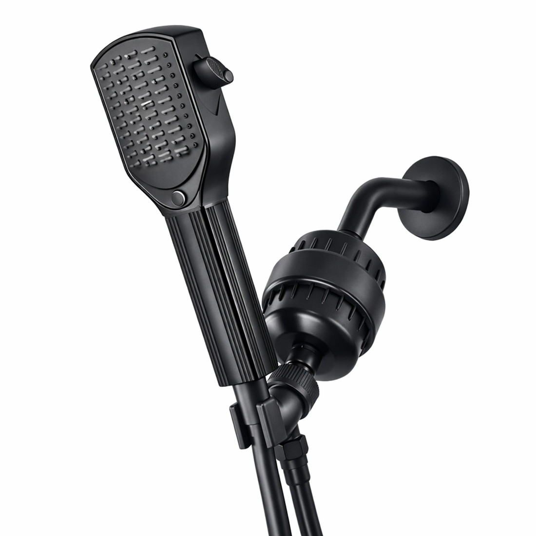 Detangler Comb Showerhead täydellinen suihkusarja