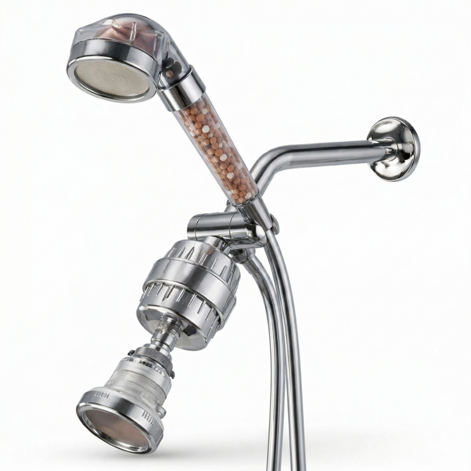 MineralStream™ LED Ionic Shower Head